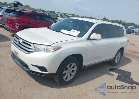 2013 Toyota Highlander из США, поврежденный, VIN 5TDZA3EH9DS039810